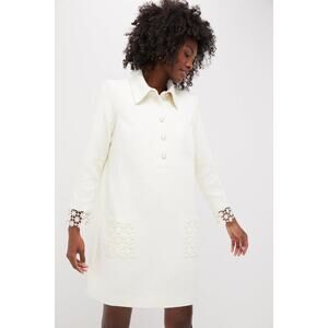 POMANDER PLACE Cream Tweed Nava Dress Size XS NWT Retail $168 Tuckernuck